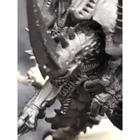 Warhammer 40k Tyranids Hive Tyrant w Whip & Sword Assembled Metal Plastic HT1 - Picture 6 of 7